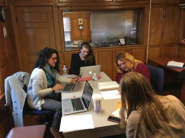 Andrea and Daphne at MUA